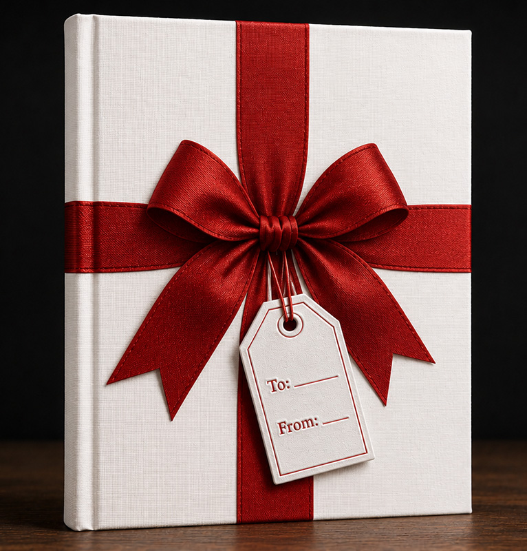 The Present by Jim West book mockup